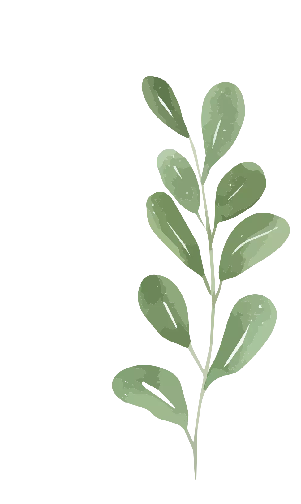 green leaves
