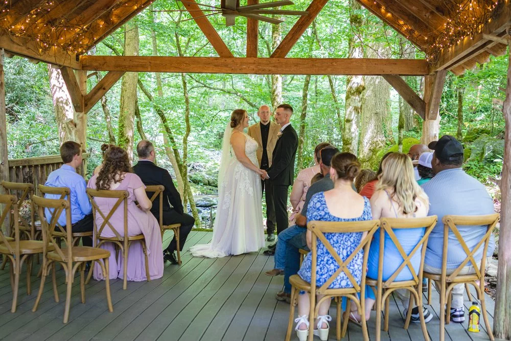 outdoor pavilion wedding 
