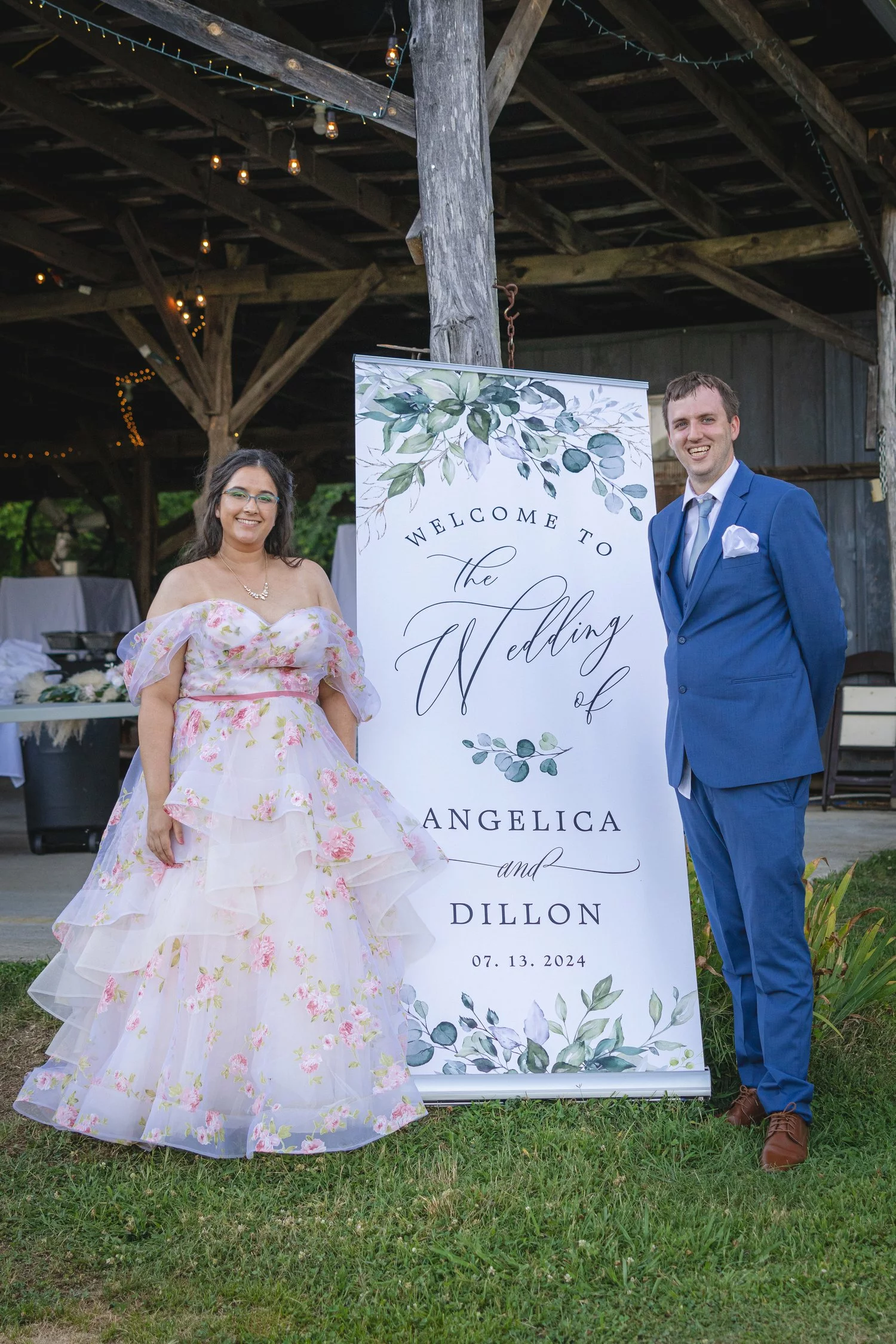 bride and groom at wedding