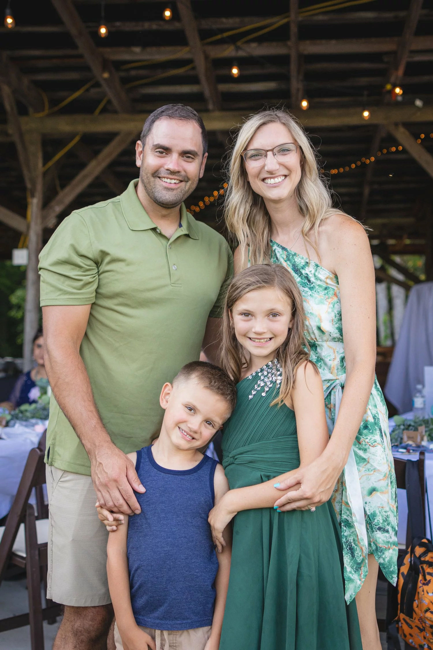 smiling family