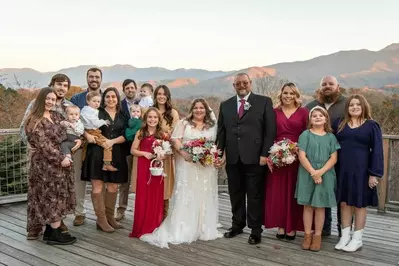 wedding in the smokies