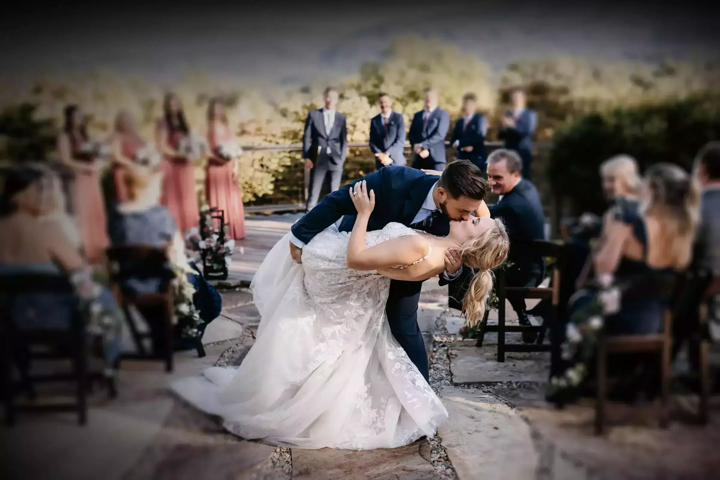 outdoor wedding in the smokies