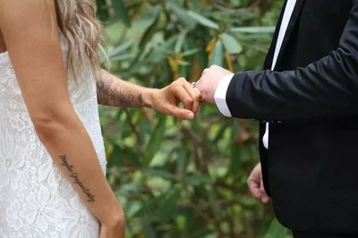 Smoky Mountain wedding ceremony