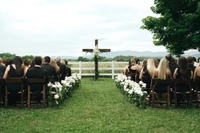 Smoky Mountain wedding ceremony